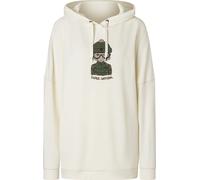super.natural Women's Snow Cat Hoodie Fresh White/Various L