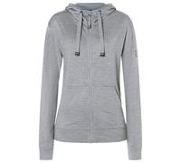 super.natural - Women's Solution Bio Hoodie - Merinohoodie, Gr. S, grau (CashmereGreyMelange)