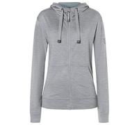 super.natural - Women's Solution Bio Hoodie - Merinohoodie, Gr. XS, grau (CashmereGreyMelange)