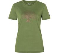 super.natural Women's Tree Of Knowledge Tee Chive/copper S