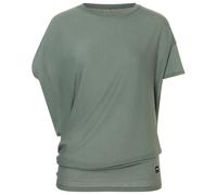 super.natural - Women's Yoga Loose Tee - T-Shirt, Gr. L, oliv/grün (Eucalyptus)