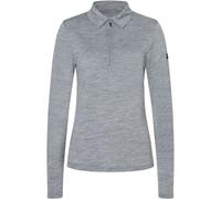 Super.Natural Zip Polo Damen Longsleeves Merino grau Größe M Trekking Hautfreundlich Merinowolle