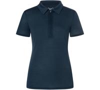 Super.Natural Zip Polo Damen T-Shirts blau Größe M Trekking Hautfreundlich Merinowolle