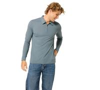 Super.natural Zip Regular Fit Langarm-polo