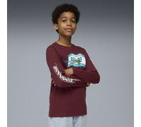 Super PUMA Graphic Langarmshirt Teenager, Kleidung, Rot, 7-8Y Red