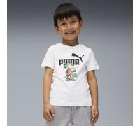 Super PUMA Graphic T-Shirt Kinder, Kleidung, Weiß, 4-5Y White