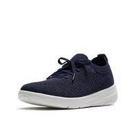 SUPER-Q KNIT SLIP-ON LACED SNEAKERS Metallic Midnight Navy - Gr. - 39