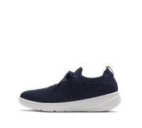 SUPER-Q KNIT SLIP-ON LACED SNEAKERS Metallic Midnight Navy - Gr. - 40