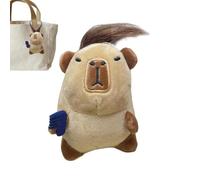 Super Soft Capybara Keyring, Stuffed Plush Toy, Cute Pendant Organizer | Style accessory, super soft capybara keyring, stuffed plush toy pendant, imaginative organizer tool for hobby and festive rou