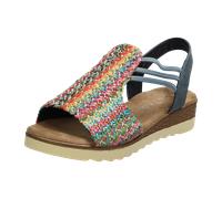 Super Soft Sandalen glatter Boden bis 50 für Damen, bunt, Größe 39 EU