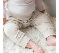 Super weiche Hose Bambusviskose beige meliert 68