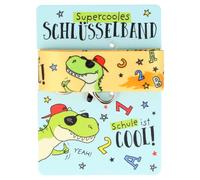 Supercooles Schlüsselband Motiv Dinos - Band mit Sicherheitsverschluss für Schlüssel und Ausweise - Reißfest - Motiv Dinos - 51 Zentimeter Länge