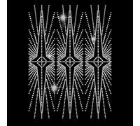 SUPERDANT Strass Hotfix Zum Aufbügeln Sternen Blitzschutze Strass Transfer zum Aufbügeln T Shirt Stras Transfer Aufbügel 3 Stück Cheer Bow Streifen Patch Für T Shirts Hoodie Tasche Mantel