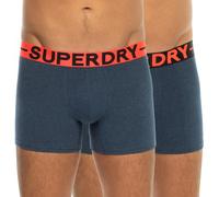 Superdry 2-er Set Boxer Briefs Blau & Orange