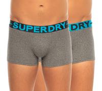 Superdry 2-er Set Trunks Grau, Schwarz & Türkis
