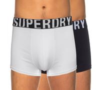 Superdry 2-er Set Trunks Schwarz Weiß