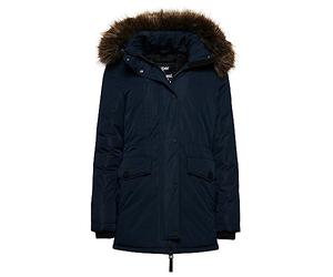 Superdry Ashley Everest Parka Damen Winterparka, Größe:S, Farbe:Eclipse Navy (98T)
