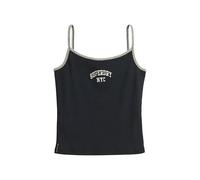 Superdry, ATH ESS Graphic Button Cami W6012135A, Charcoal, Größe 8, Damen, Jungen