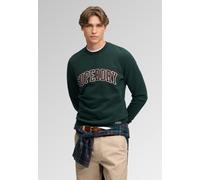 Superdry Athletic Sweatshirt dunkelgrün/bordeaux - XL
