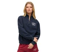 Superdry Athletic Essential Halbreißverschluss-sweatshirt S Nautical Navy