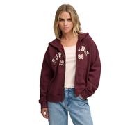 Superdry Athletic Essentials Relaxed Crop Reißverschlusspullover