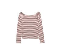 Superdry Bardot Off Shoulder TOP W6012131A Bordeaux Red Stripe 8