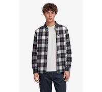 Superdry - Baumwoll-Holzfällerhemd mit langen Ärmeln Skylar Karo Weiß - Gr. - XXXL