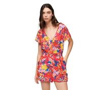 Superdry Beach Playsuit Short Sleeve Short Dress S, bunt, 36