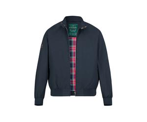 Superdry Blouson Herren Stehkragen Baumwolle blau, 3XL