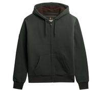 Superdry Reißverschlusspullover Borg Lined Größe 2XL Ivy Green