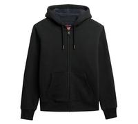 Superdry Borg Lined Reißverschlusspullover 3XL Washed Black
