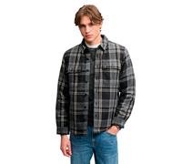 Superdry & Co Miller Overshirt, schwarz, Größe XL