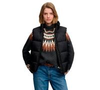 Superdry Regular Fit Weste in Stepp-Optik Modell 'BORG' in Black, Größe XS