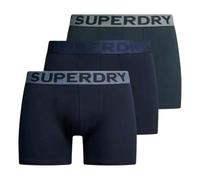 Superdry Herren-Boxershorts, 3 Stück, Eclipse Navy/Blue, M