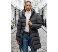 Superdry - City Mid Steppjacke ebenholz - Gr. - 16