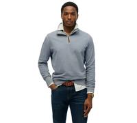 Superdry Classic Essential Halbzippullover M Washed Denim