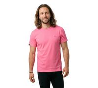 Rundhalsshirt SUPERDRY "CLASSIC ESSENTIAL NEON TEE", Damen, Gr. 3XL, punch pink, Single Jersey, Obermaterial: 100% Baumwolle, unifarben, relaxed fit normal, Rundhals, Shirts Rundhalsshirt (95125067-XX