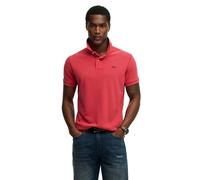 Superdry Polo Pique Klassisch Raspberry Rosa - Größe L Pink L
