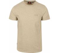 Superdry Classic T-Shirt Melange Beige - Größe XL Beige XL