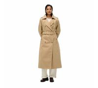 Superdry Trenchcoat Classic Trench Jacket Damen Gr. M 100% Baumwolle Slim Fit Shaker Beige