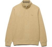Superdry & Co Essential Serif Logo Half-Zip Sweatshirt, beige, Größe S