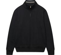 Superdry & Co Essential Serif Logo Half-Zip Sweatshirt, schwarz, Größe S