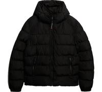 Superdry & Co Sportliche Pufferjacke, schwarz, Größe 3XL