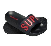 Superdry Damen CORE Graphic Pool Slide Sandal, Nautical Navy, 40 EU
