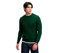 Superdry Cotton Cable Knit Crew Pullover