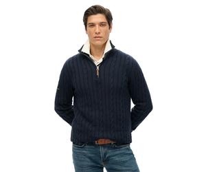 Superdry Cotton Classic Cable Halbzippullover