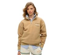 Superdry Country Club Fleece Halbreißverschluss-sweatshirt