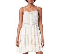 Superdry Damen Alana Trägerkleid Buttercreme 42