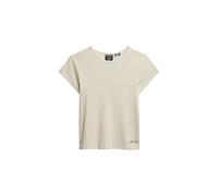 Superdry Damen Athletic Essential T-Shirt Wüstenknochen Wollweiß 40