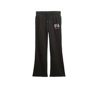 Superdry Damen Athletic Essentials Flare-Jogginghose mit tiefem Bund Anthrazit 40